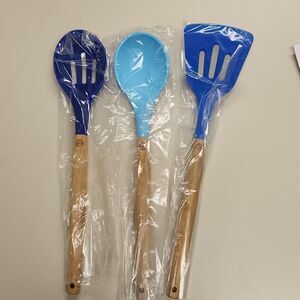 WW Weight Watchers Bamboo Utensil Set New